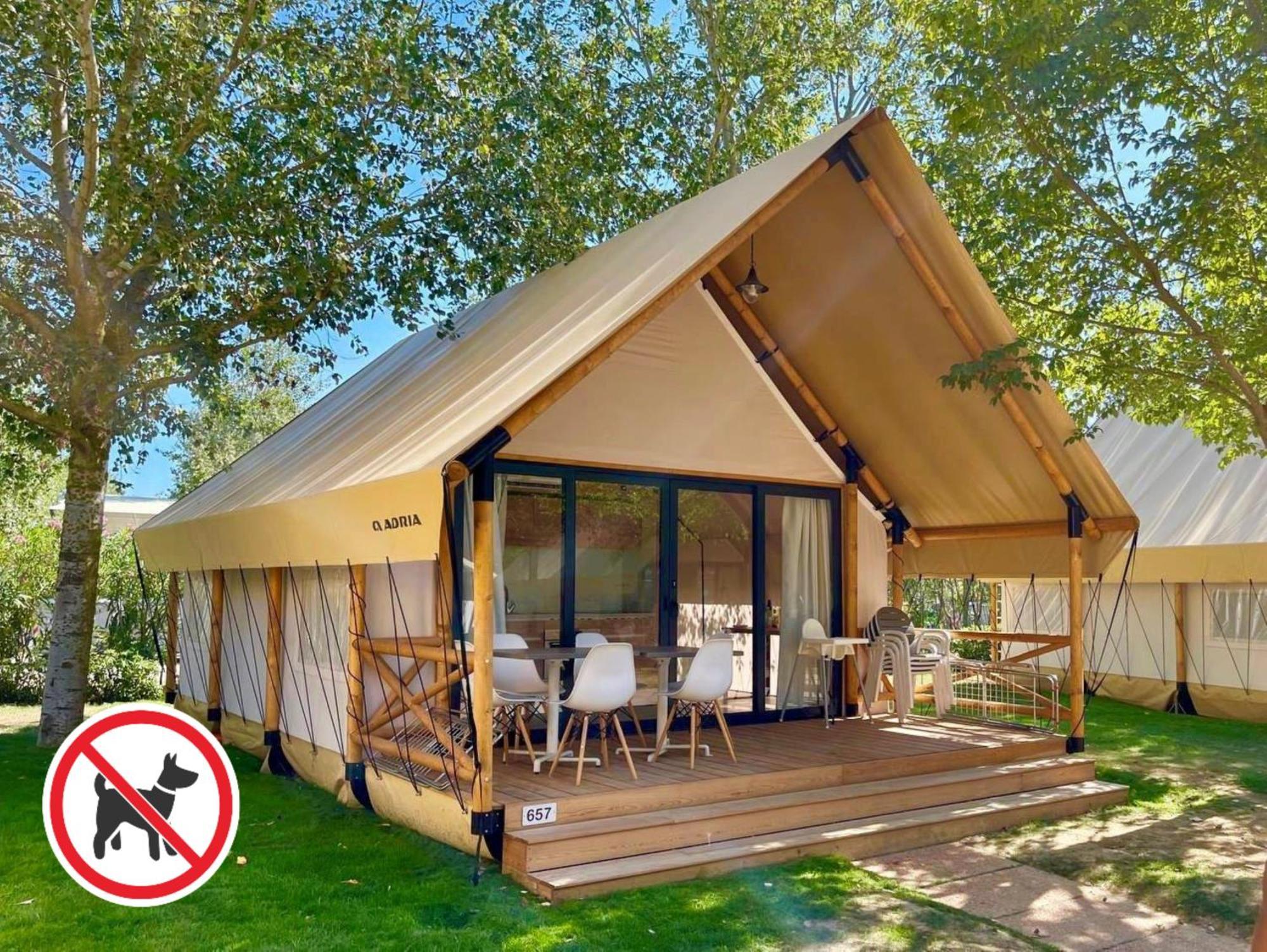 Barricata Holiday Village Scardovari Zewnętrze zdjęcie A-frame tent