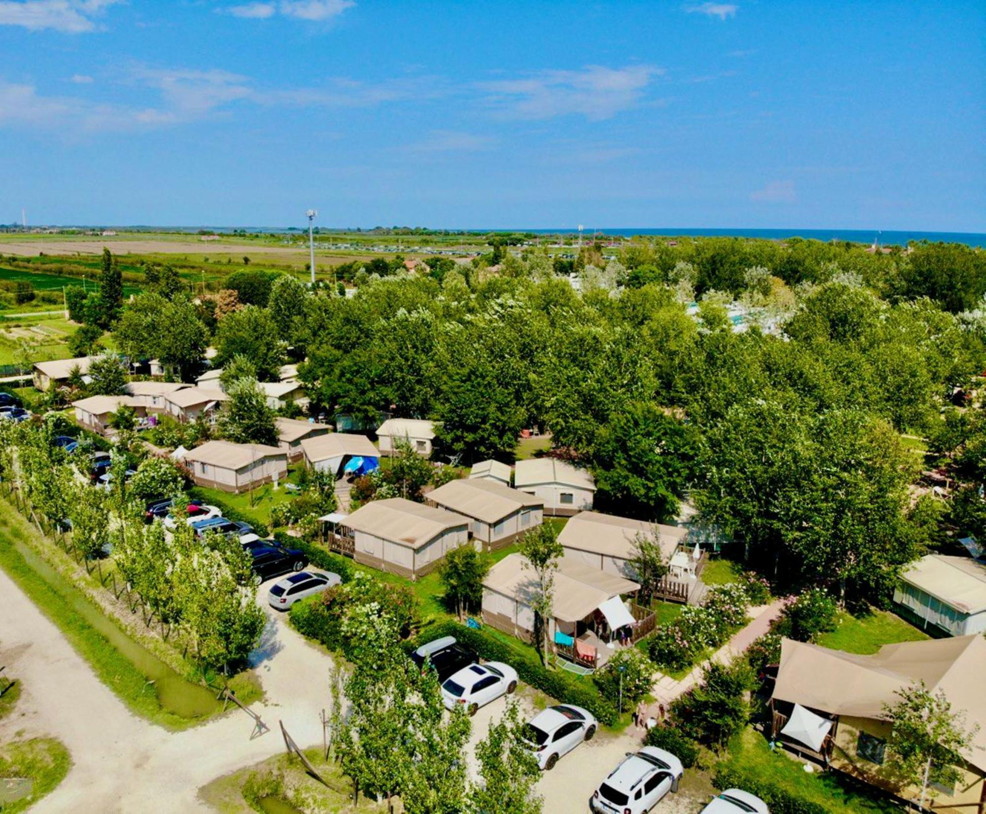 Barricata Holiday Village Scardovari Pokój zdjęcie Aerial view of the community
